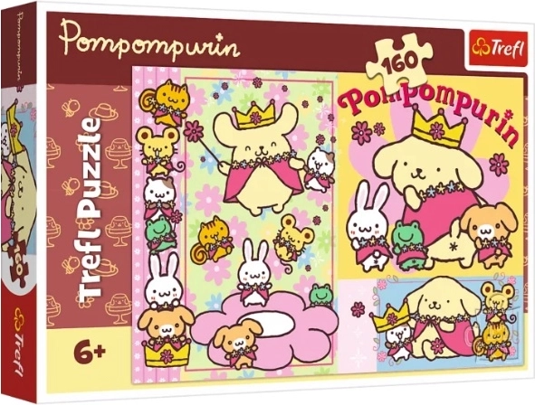 Puzzle Pompompurin i najsłodszy dzień 160 brikker