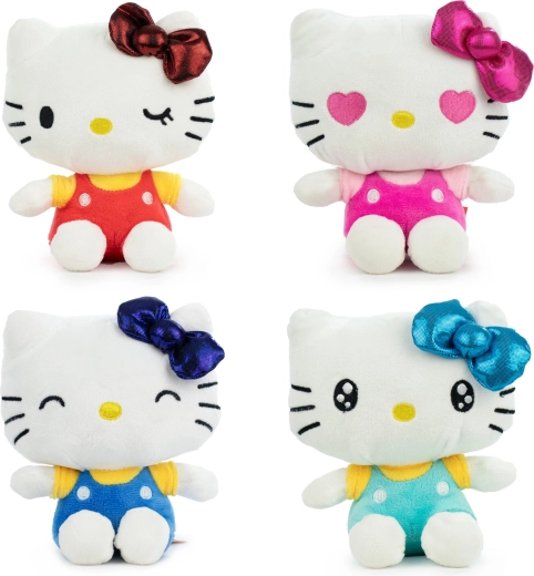 Hello Kitty plysbamse 16 cm – 50-års jubilæumsudgave
