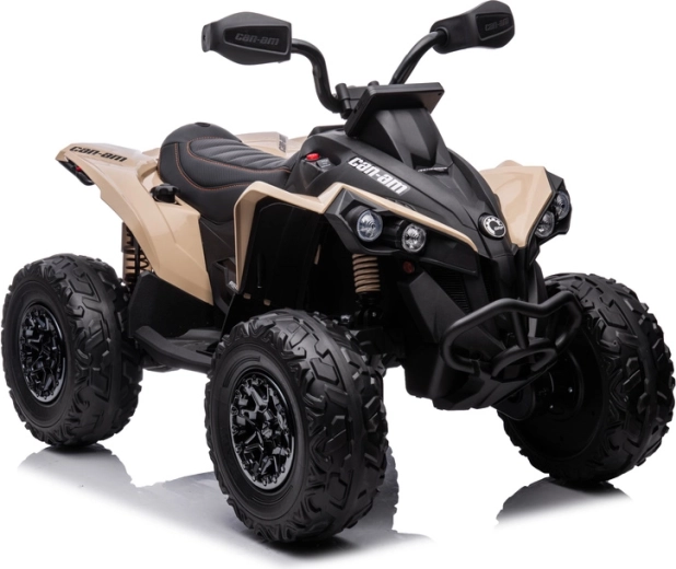 Elektrisk børne-ATV CAN‑AM 4x4 khaki
