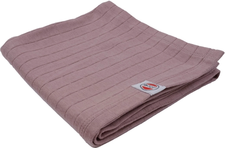 Lodger swaddler Solid Rose 70 × 70 cm - 1 stk.