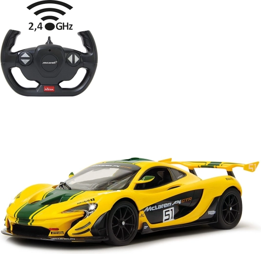 Jamara McLaren P1 GTR RC-bil 1:14 2,4 GHz gul - 1 stk.