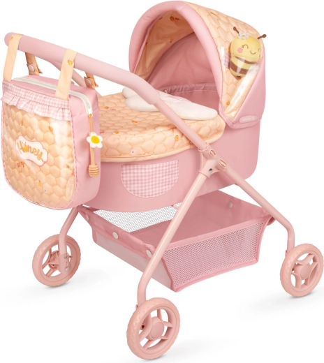 DeCuevas min første dukkevogn med taske Honey 2026 – 56 cm