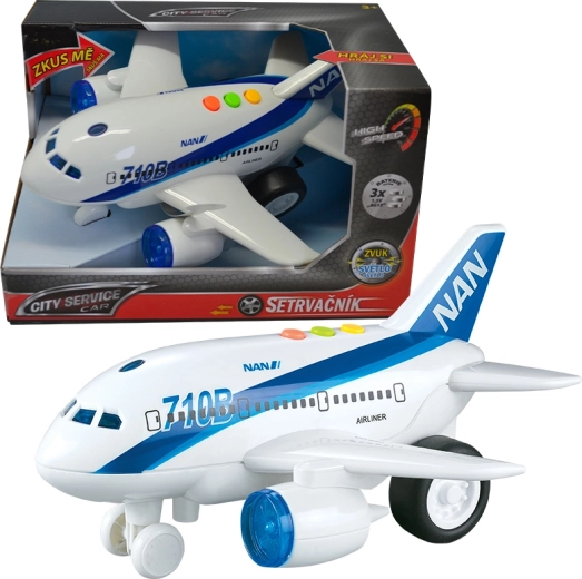City Service Car – modelfly med lys og lyd