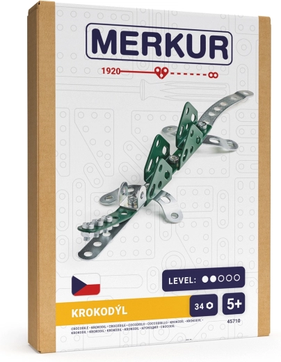 Merkur Mini Zoo – krokodille, 34 dele