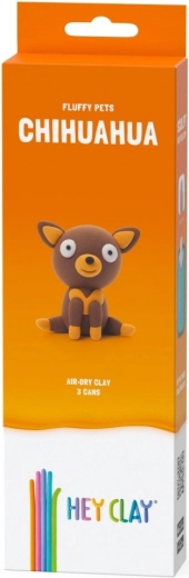 Plastilin Hey Clay Plysset dyr Chihuahua