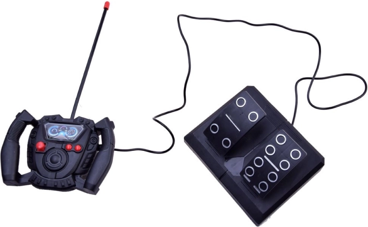 Styring med controller og gaspedal