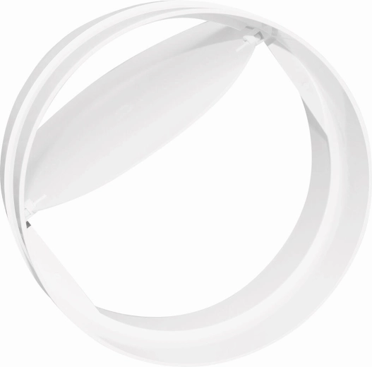 Tilbageslagsklap 100 mm plast