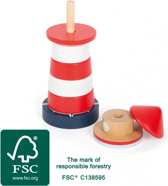 Trætårn til stabling fyrtårn small foot