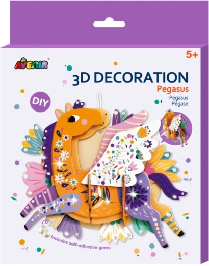 3D-dekoration Pegasus