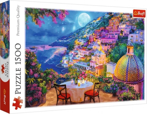 Puslespil 1500 brikker – Date i Positano Trefl