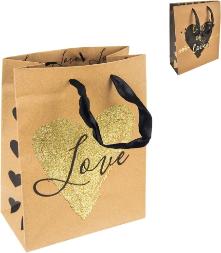 Gavepose LOVE 18 × 10 × 23 cm (3 varianter)