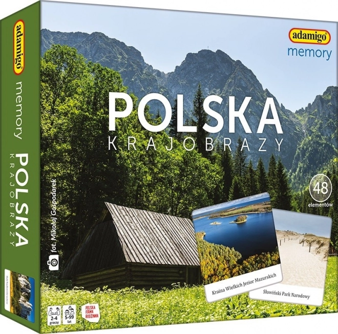 Hukommelsesspil – Polske landskaber