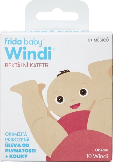 Fridababy Windi rektale rør til babyer, 10 stk.