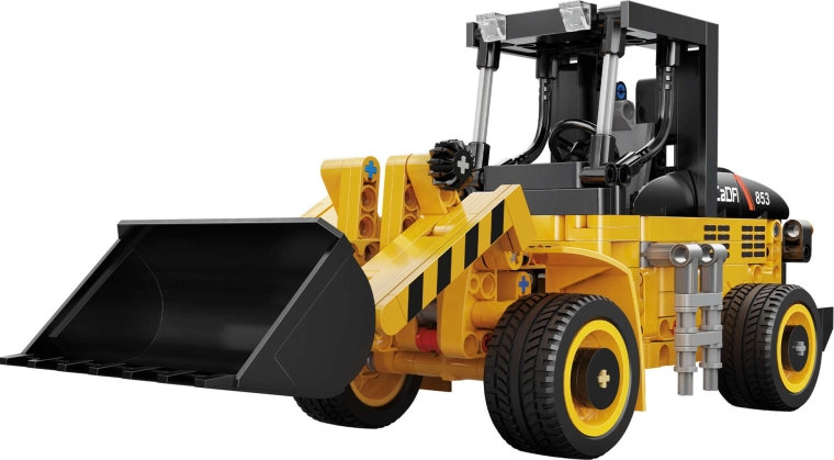 Bevægelig skovl og arm