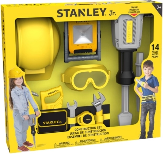 Stanley Jr. værktøjssæt til små byggere (14 dele)
