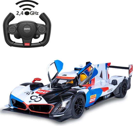 Fjernstyret BMW M Hybrid V8 LMDH-racerbil 1:14 hvid