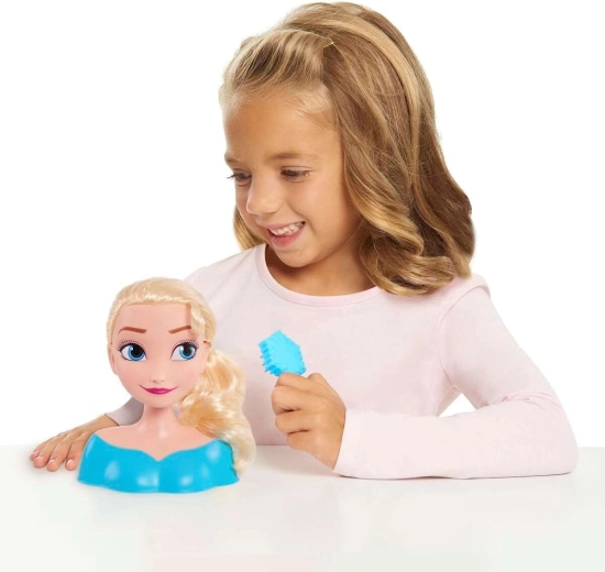 Børste formet som en snefnug