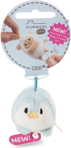 Plysbog vedhæng NICI MyMochi pingvin Waddle 5 cm