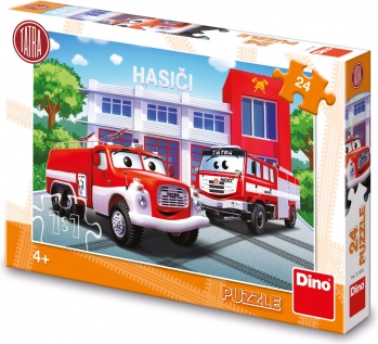 Dino puslespil Brandmænd 24 brikker
