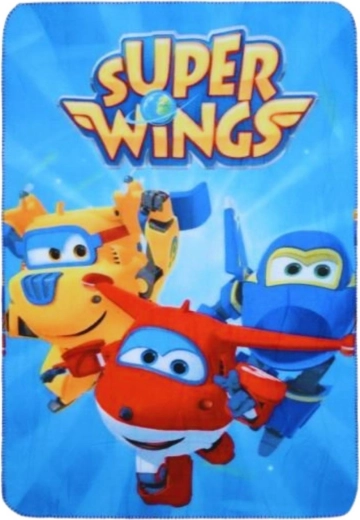 Fleecetæppe Super Wings