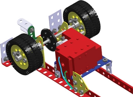 Elektrisk drev til funktionelle modeller
