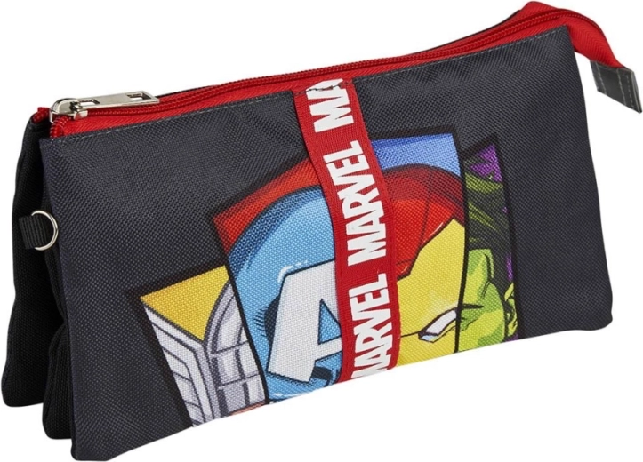 Marvel Avengers penalhus med 3 rum
