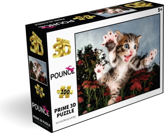 Sødt motiv af en hoppende killing