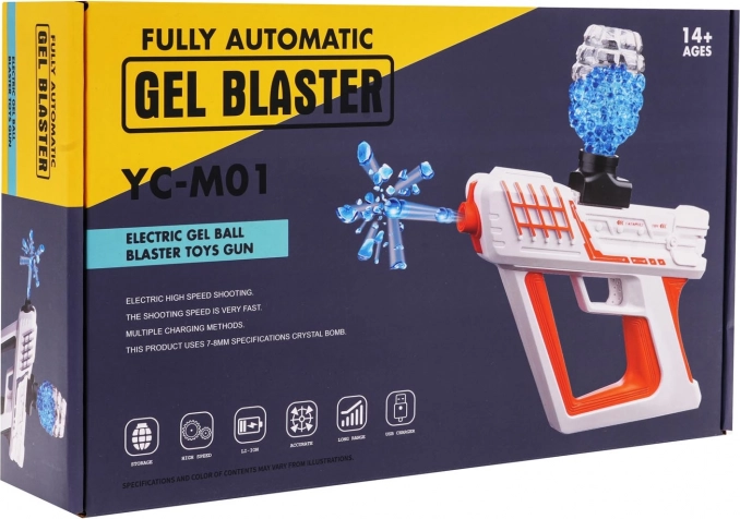 Automatisk gelpistol med tilbehør