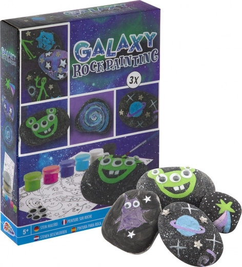 Grafix Maling på Sten Galaxy
