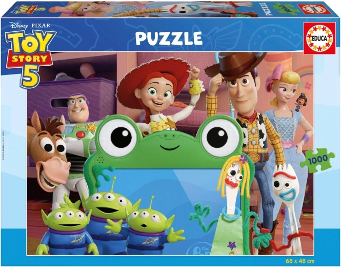 Educa-puslespil Toy Story 5: Legetøjshistorien, 1000 brikker