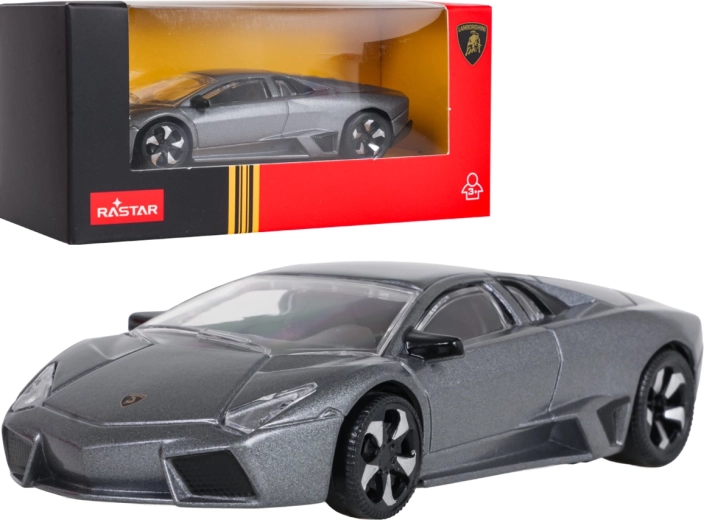 Metalmodel Lamborghini Reventón RASTAR i skala 1:43, grå