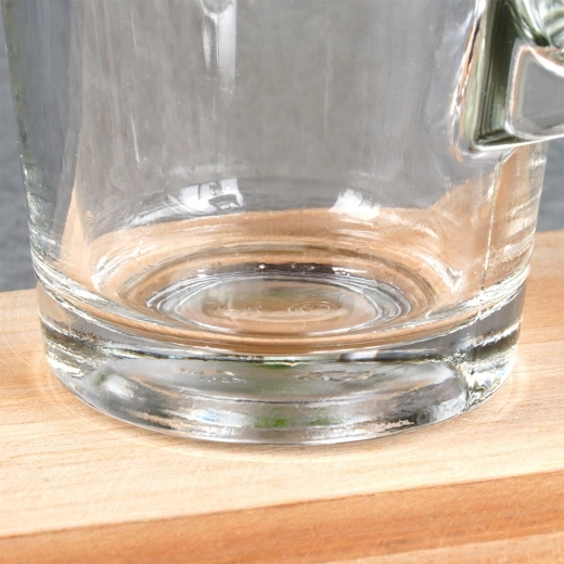 Holdbart tykvægget glas