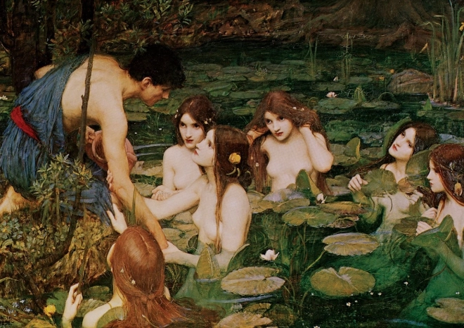 Puslespil ART PUZZLE Museum Series – Hylas og nymfer, 1500 brikker