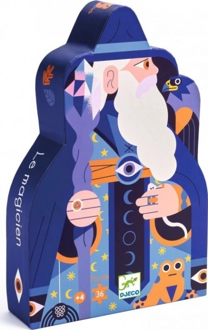 DJECO Puslespil Troldmand 36 brikker