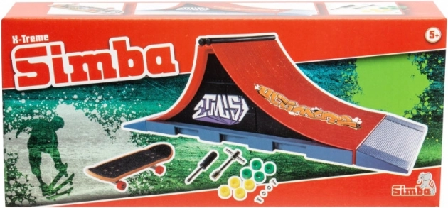 mini fingerboard med rampe X-Treme fra SIMBA