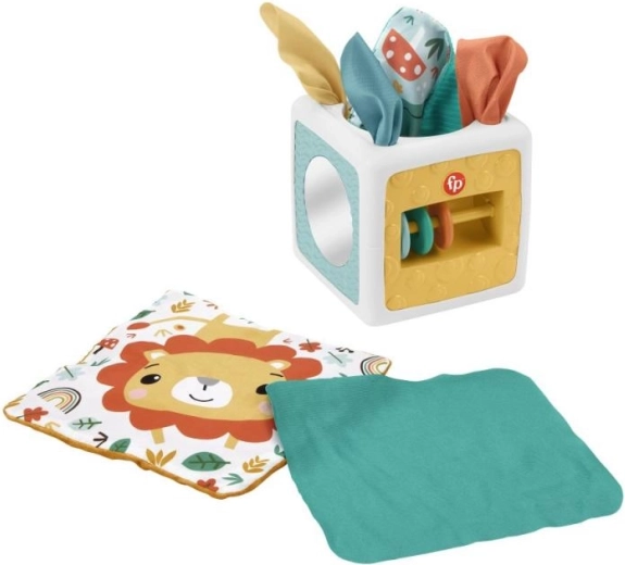 Fisher-Price sjov lommetørklædeboks til babyer