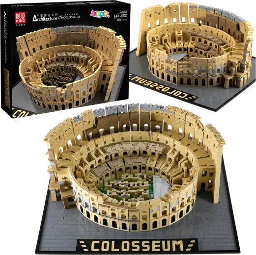 Arkitektoniske byggeklodser – Romersk Colosseum (6466 dele)