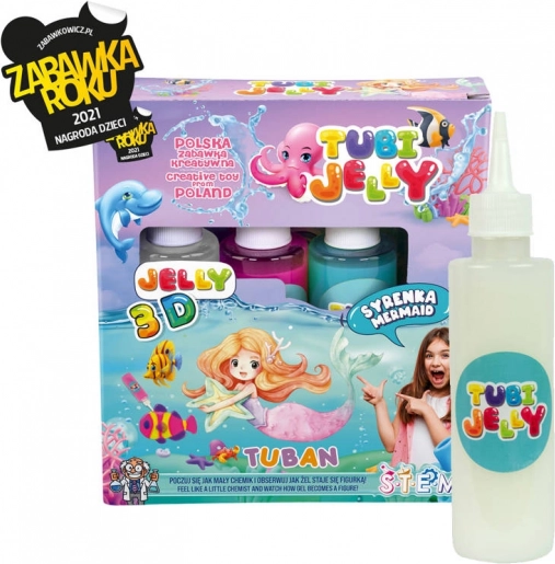Tuban Tubi Jelly – sæt Havfrue akvarium