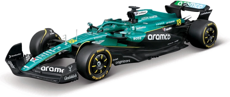 Troværdig replika af Aston Martin AMR25 i skala 1:24