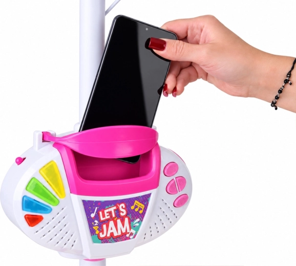 Telefonholder og audioindgang