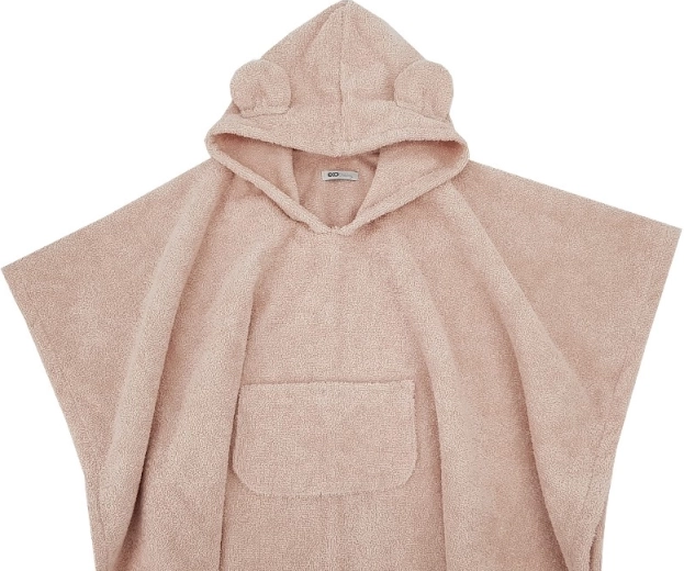 Praktisk poncho til hurtig omklædning