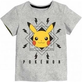 Grå Pokémon-T-shirt