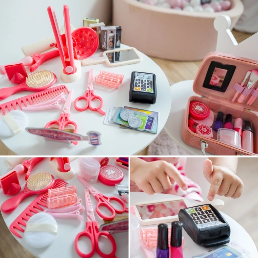 Kreativ styling af frisurer og makeup
