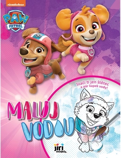Mal med vand A4 Paw Patrol
