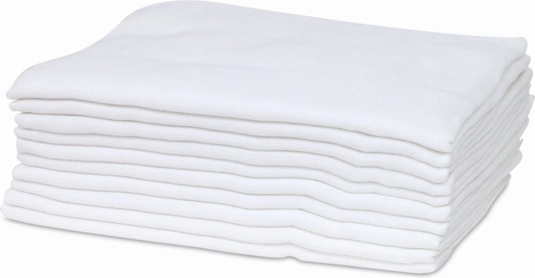 FreeON Bubaba stofbleer 80 × 80 cm hvide (10 stk.)