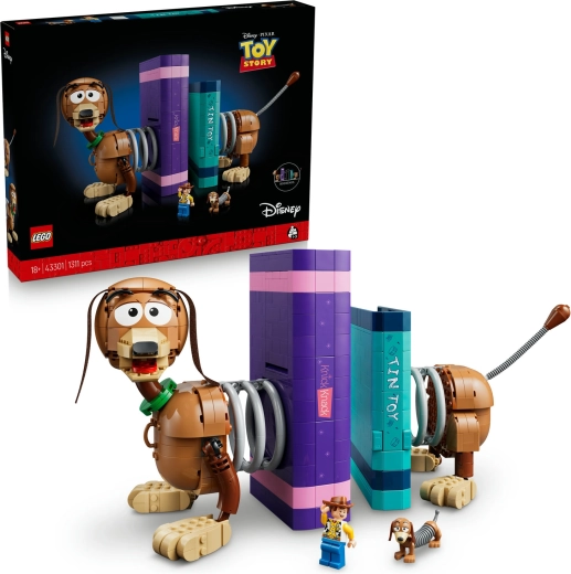 LEGO® Disney Bogstøtter: Slinky fra Toy Story