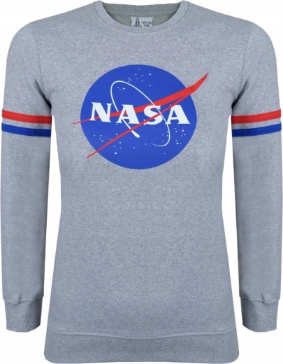 Grå NASA-sweatshirt