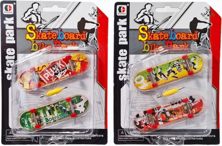 Fingerboard-sæt – mini fingerskateboards med værktøj