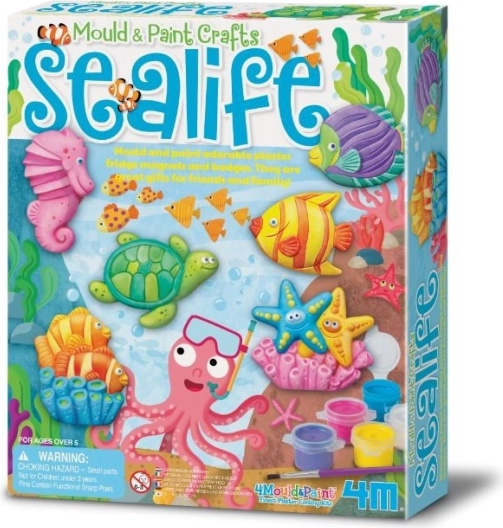 Støbe- og malesæt – undervandsverden