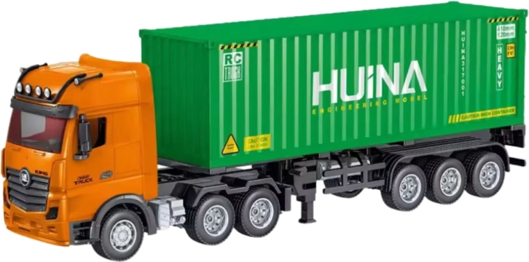 Aftagelig container med åbnebare døre